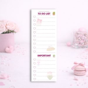 BLOC-NOTES TO DO LIST